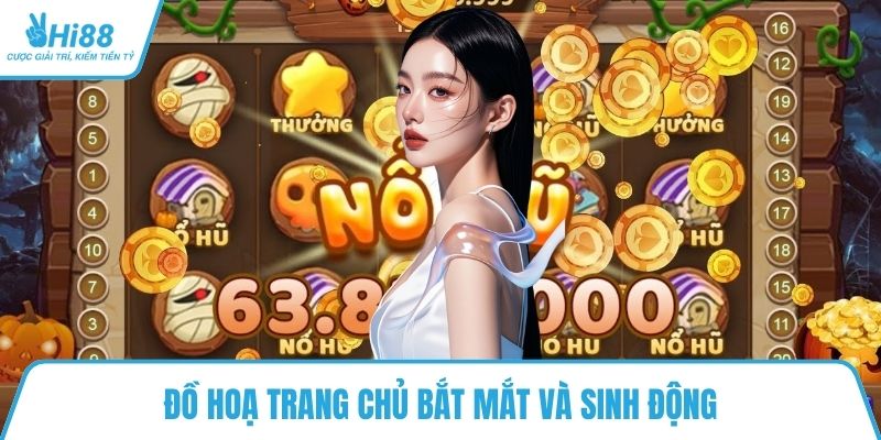 Đồ hoạ trang chủ bắt mắt và sinh động